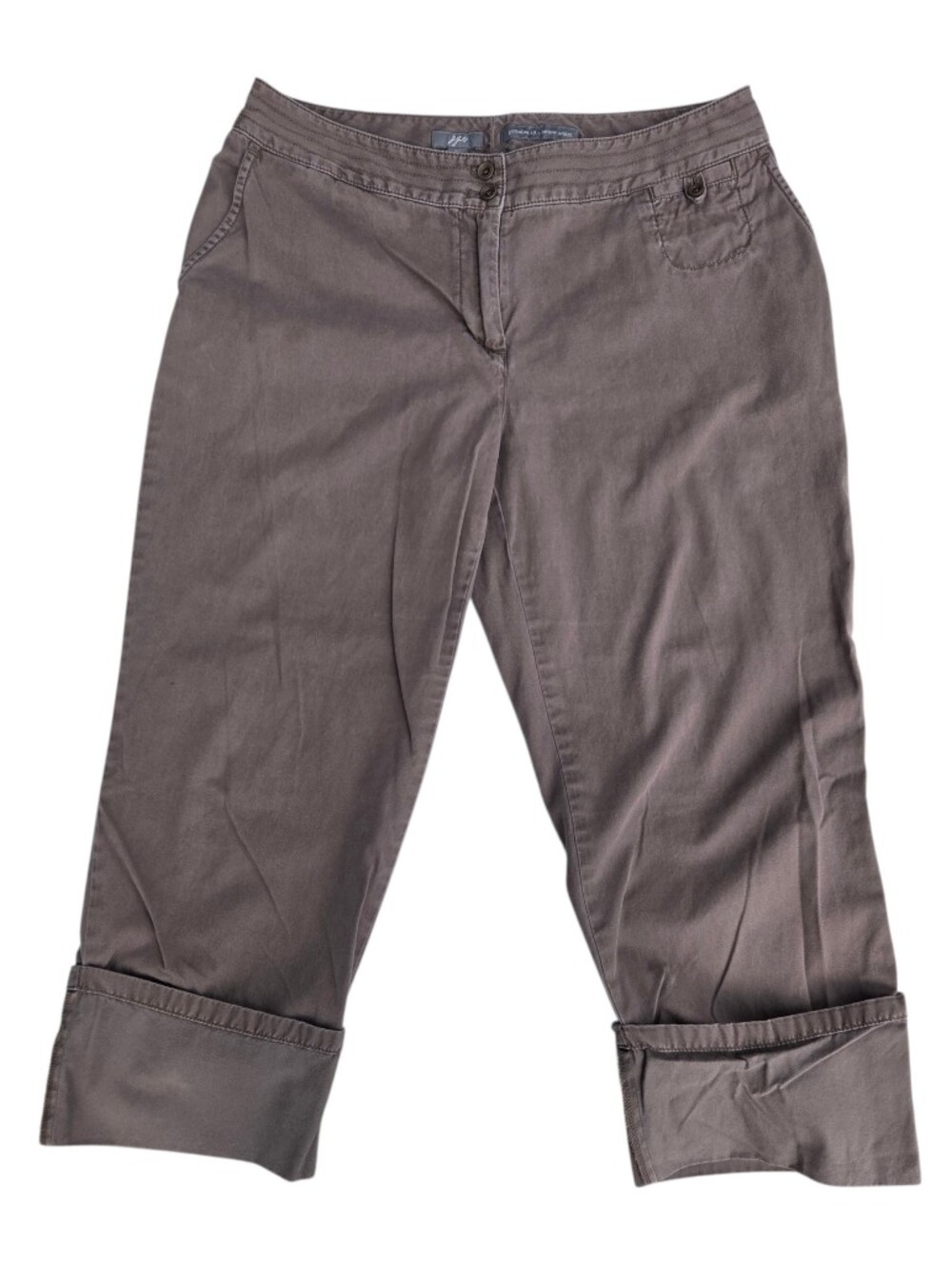 Women's Taupe Capri